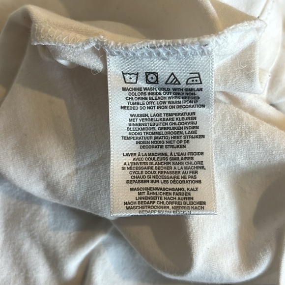 Women’s Harley-Davidson white Studded T-Shirt Graphic Logo size Large - Picture 5 of 8